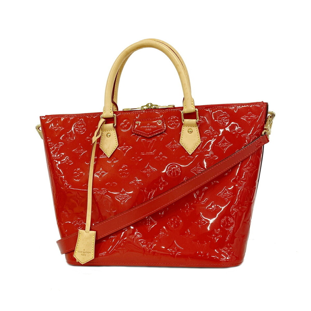 Louis Vuitton Vernis Montebello MM Handbag M90160 Cerise 2-way bag for women
